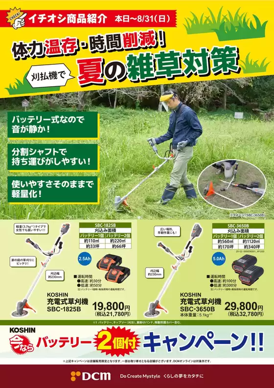 現在の掘り出し物とオファー