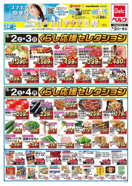 現在の特別プロモーション