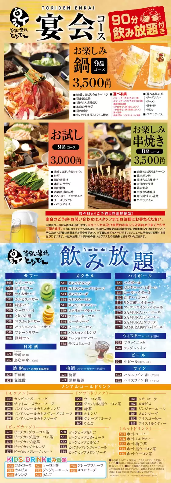 現在の取引とオファー