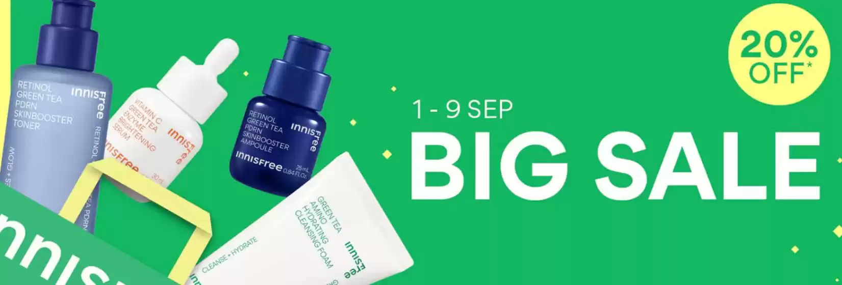 남양주시의 이니스프리 카탈로그 | Big Sale! | 2025-09-01T00:00:00.000Z - 2025-09-09T00:00:00.000Z