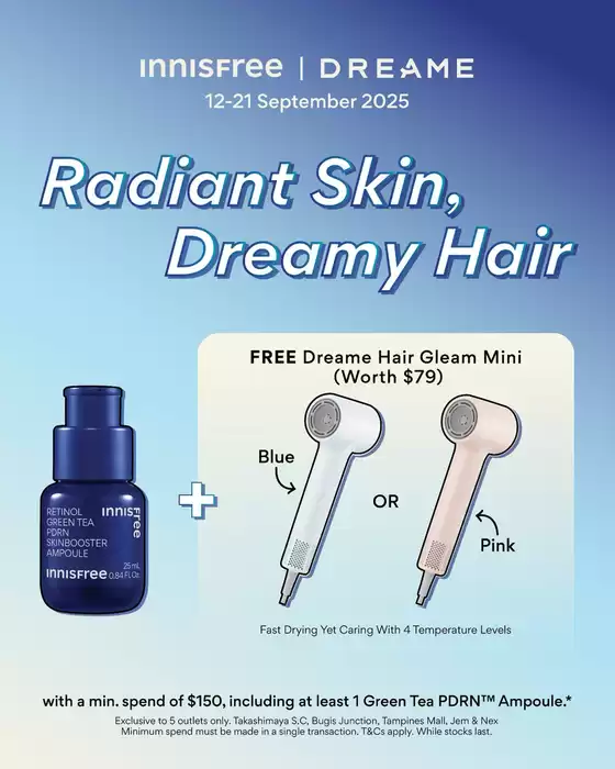 마포구의 이니스프리 카탈로그 | Get The Offer! | 2025-09-15T00:00:00.000Z - 2025-09-21T00:00:00.000Z
