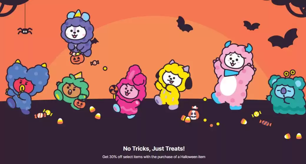 Get 30% Off Select Items With The Purchase Of A Halloween Item