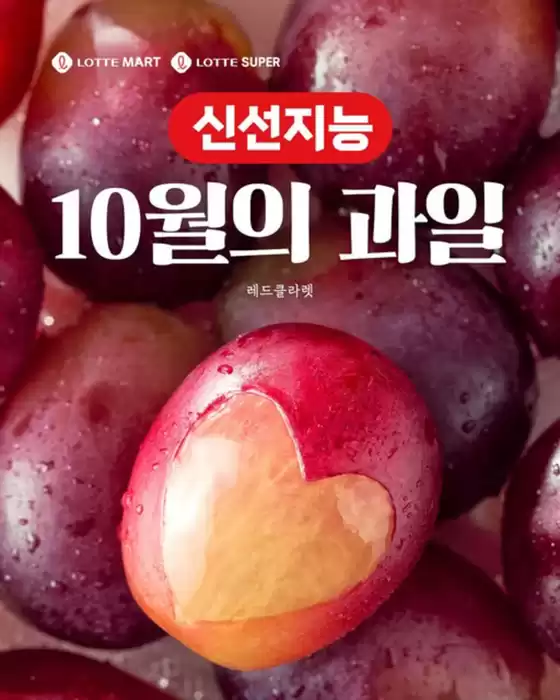 빅마켓 카탈로그 | 10월 호 이색 과일: 레드클라렛  | 2025-10-24T00:00:00.000Z - 2025-10-29T00:00:00.000Z
