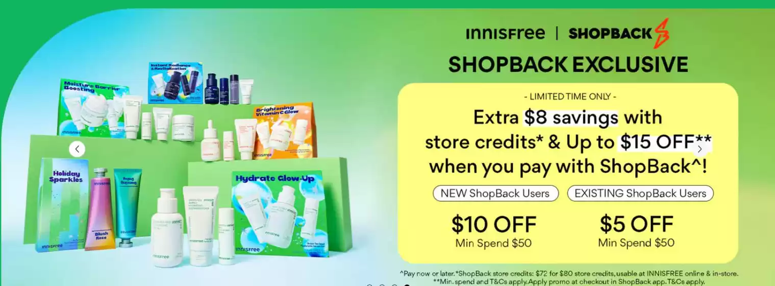 서대문구의 이니스프리 카탈로그 | Shopback Exclusive | 2025-11-10T00:00:00.000Z - 2025-11-12T00:00:00.000Z