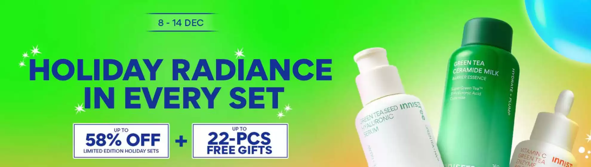 영등포구의 이니스프리 카탈로그 | Holiday Radiance In Every Set | 2025-12-10T00:00:00.000Z - 2025-12-14T00:00:00.000Z