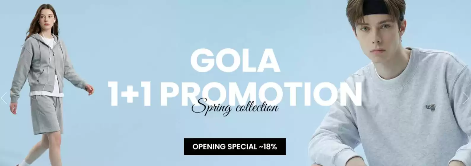 인천광역시의 원더플레이스 카탈로그 | Gola 1+1 Promotion Spring Collection | 2026-03-03T00:00:00.000Z - 2026-03-19T00:00:00.000Z