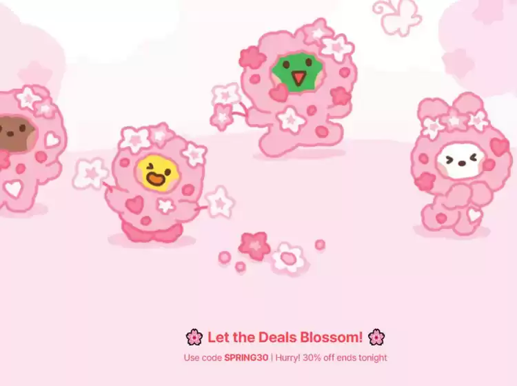 라인프렌즈 카탈로그 | Let the Deals Blossom! | 2026-03-31T00:00:00.000Z - 2026-03-31T00:00:00.000Z