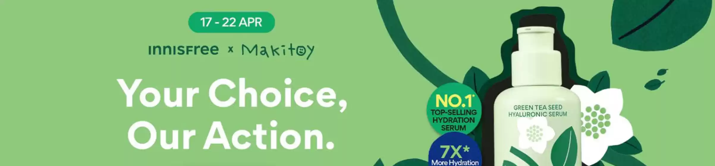 과천시의 이니스프리 카탈로그 | Your Choice, Our Action. | 2026-04-20T00:00:00.000Z - 2026-04-22T00:00:00.000Z