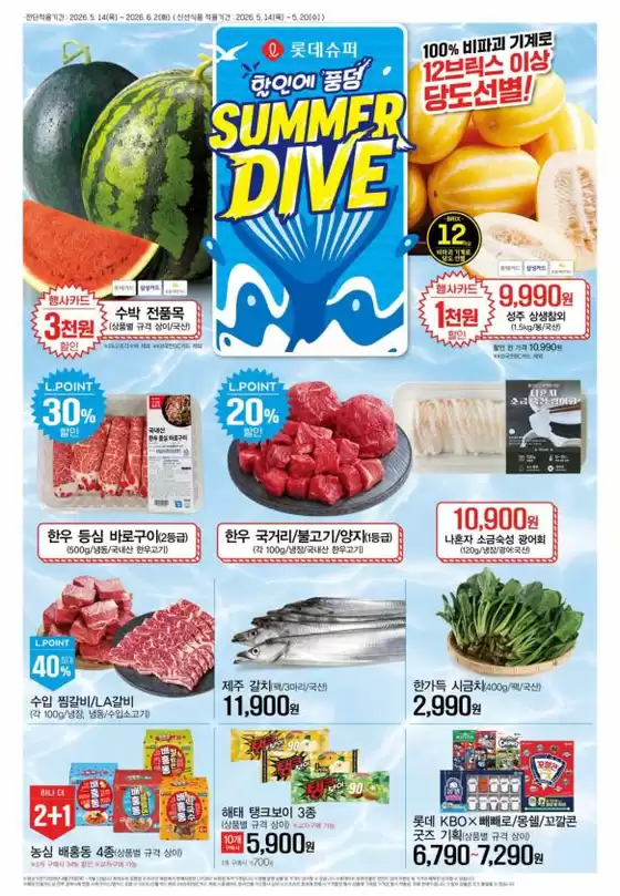 롯데마트 카탈로그 | 롯데슈퍼 전단 대상점포: 롯데슈퍼 오프라인 매장 | 2026-05-14T00:00:00.000Z - 2026-06-02T00:00:00.000Z