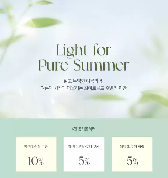 스타일러스 카탈로그 | Light for Pure Summer | 2026-06-09T00:00:00.000Z - 2026-06-30T00:00:00.000Z