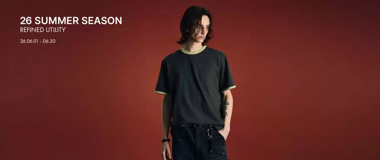 일꼬르소 카탈로그 | 26 Summer Season Refined Utility | 2026-06-10T00:00:00.000Z - 2026-06-30T00:00:00.000Z