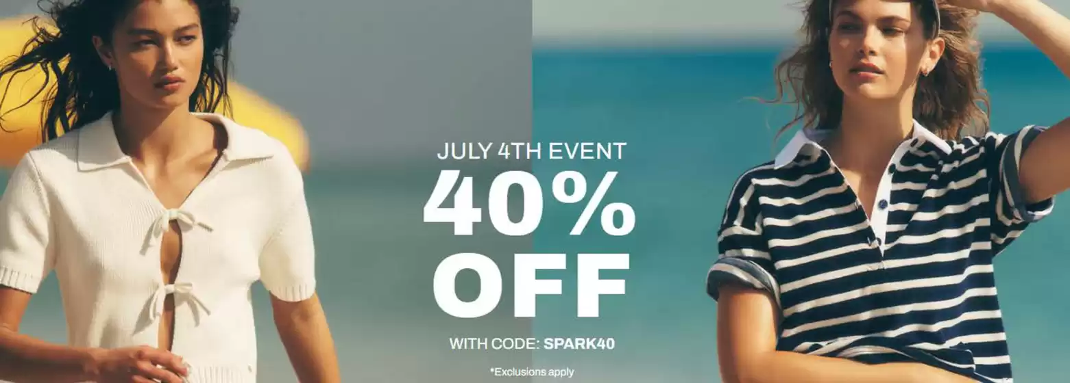 DKNY 카탈로그 | July 4th Event 40% Off | 2026-06-29T00:00:00.000Z - 2026-07-04T00:00:00.000Z