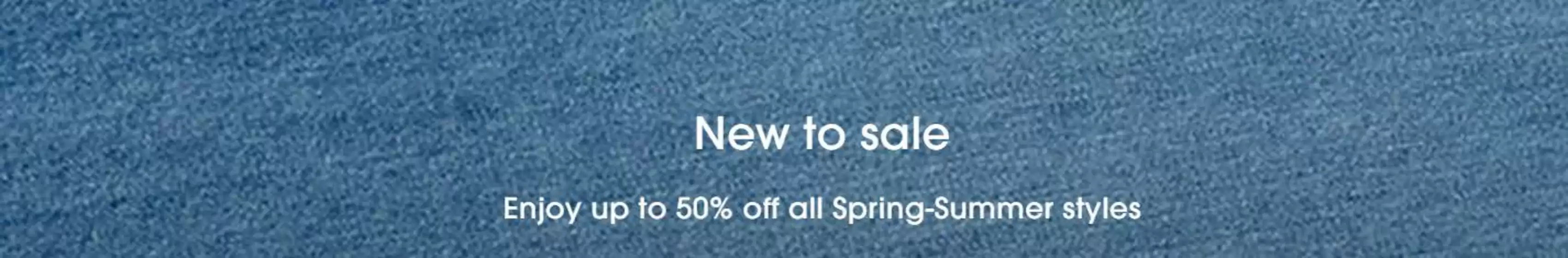 마쥬 카탈로그 | New to sale Enjoy up to 50% off all Spring-Summer styles | 2026-07-31T00:00:00.000Z - 2026-08-07T00:00:00.000Z