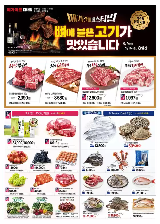 메가마트 카탈로그 | 다양한 제안 선택 | 2026-09-09T00:00:00.000Z - 2026-09-16T00:00:00.000Z
