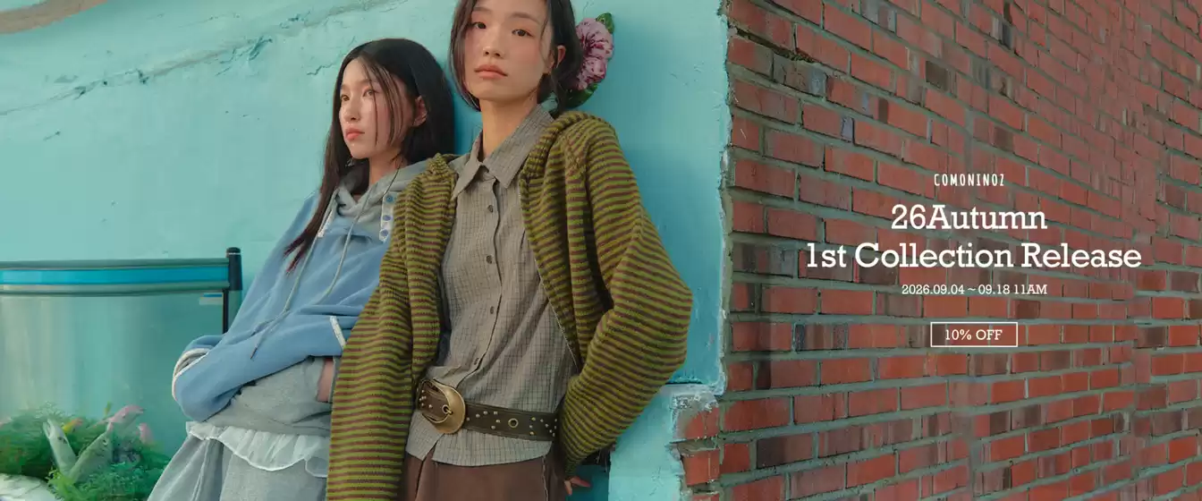 원더플레이스 카탈로그 | 26Autumn 1st Collection Release | 2026-09-17T00:00:00.000Z - 2026-09-18T00:00:00.000Z