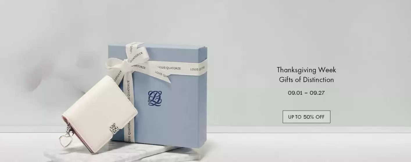 루이까또즈 카탈로그 | Thanksgiving Week Gifts of Distinction | 2026-09-17T00:00:00.000Z - 2026-09-27T00:00:00.000Z