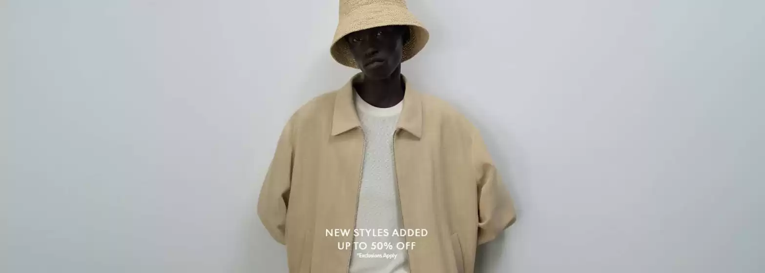 New Styles Added 50% Off