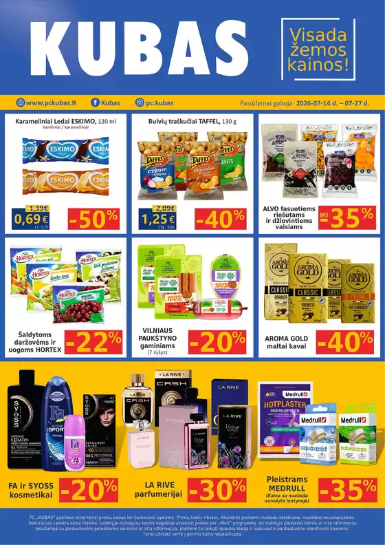 KUBAS leidinys mieste Vilnius | Leidinys | 2026-07-14T00:00:00.000Z - 2026-07-27T00:00:00.000Z