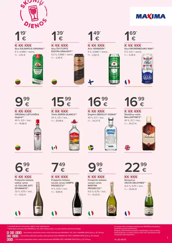 MAXIMA leidinys mieste Bumbuliukų k. | Skoniu dienos 30 2 | 2026-07-23T00:00:00.000Z - 2026-08-05T00:00:00.000Z