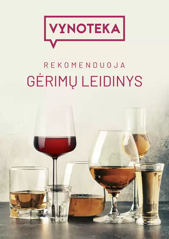 VYNOTEKA leidinys mieste Činčikų k. | Gėrimų leidinys | 2026-07-20T00:00:00.000Z - 2026-08-02T00:00:00.000Z