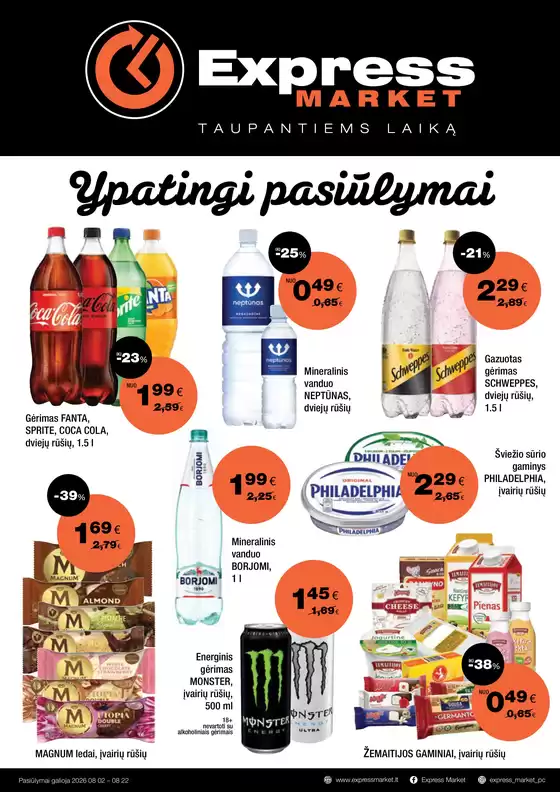 EXPRESS MARKET leidinys | Web 2026 08 02 08 22 | 2026-08-02T00:00:00.000Z - 2026-08-22T00:00:00.000Z