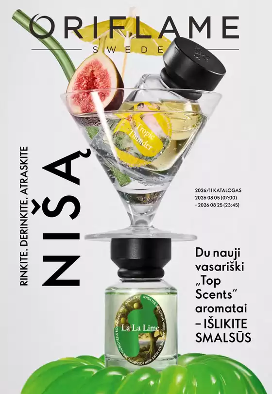 ORIFLAME leidinys mieste Alytus | Unikalios nuolaidos mūsų kataloge | 2026-08-05T00:00:00.000Z - 2026-08-25T00:00:00.000Z