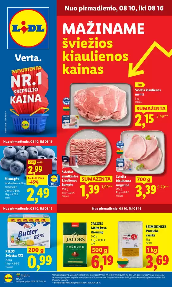 LIDL leidinys mieste Viešvilė | Nuo rugpjūčio 10 d. | 2026-08-10T00:00:00.000Z - 2026-08-16T00:00:00.000Z