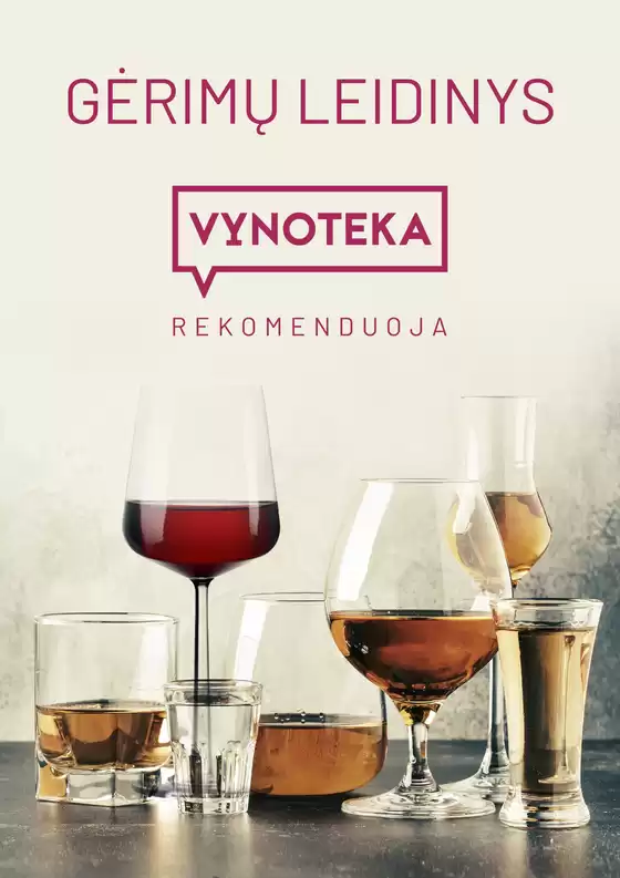 VYNOTEKA leidinys mieste Švenčionėliai | Gėrimų leidinys | 2026-08-03T00:00:00.000Z - 2026-08-16T00:00:00.000Z
