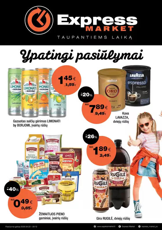 EXPRESS MARKET leidinys mieste Panevėžys | A4 maketas 2026 08 23 09 12 web | 2026-08-23T00:00:00.000Z - 2026-09-12T00:00:00.000Z