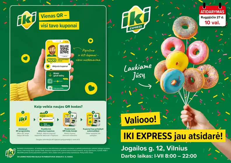 IKI leidinys mieste Kaunas | A3 Jogailos EXP spurgos W35 | 2026-08-27T00:00:00.000Z - 2026-08-30T00:00:00.000Z