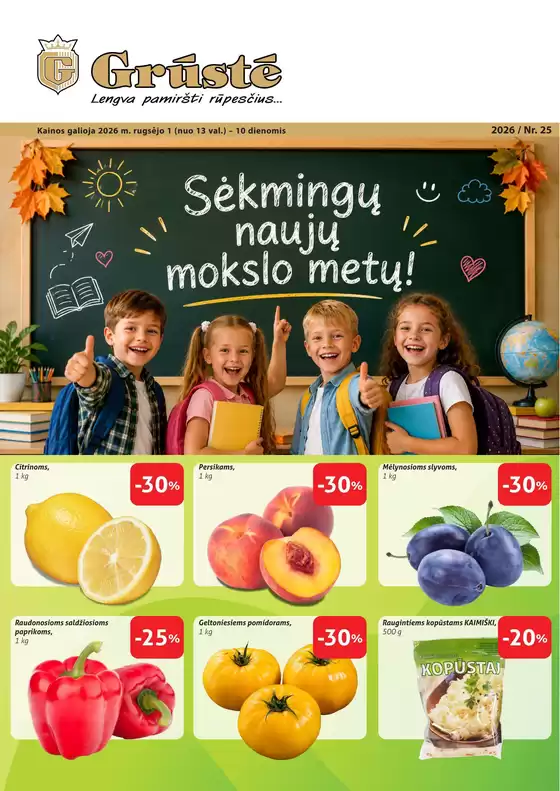 Grūstė leidinys | Leidinys Nr. 25 2026.09.01 - 09.10 | 2026-09-01T00:00:00.000Z - 2026-09-10T00:00:00.000Z
