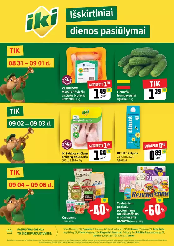 IKI leidinys mieste Kavarskas | A4 Benddras 2 palaikymas W36 | 2026-08-31T00:00:00.000Z - 2026-09-06T00:00:00.000Z