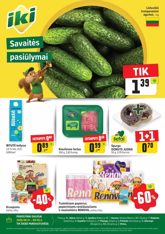 IKI leidinys mieste Kavarskas | A4 Bendras palaikymas W36 new | 2026-08-31T00:00:00.000Z - 2026-09-06T00:00:00.000Z