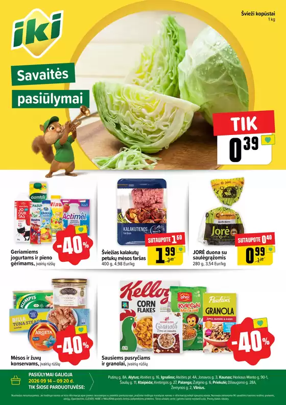 IKI leidinys mieste Šeduva | A4 Bendras palaikymas W38 | 2026-09-14T00:00:00.000Z - 2026-09-20T00:00:00.000Z