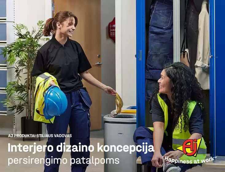 AJ leidinys | Interjero dizaino koncepcija persirengimo patalpoms | 2026-05-14T00:00:00.000Z - 2026-11-11T00:00:00.000Z