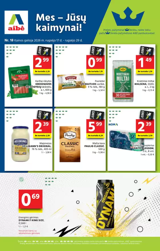 ŽIRNIS leidinys mieste Šilutė | Aibe. Leidinys Nr. 18 2026.09.17 2026.09.29 | 2026-09-17T00:00:00.000Z - 2026-09-29T00:00:00.000Z