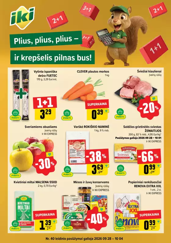 IKI leidinys mieste Šilutė | B40 bazinis www | 2026-09-28T00:00:00.000Z - 2026-10-04T00:00:00.000Z