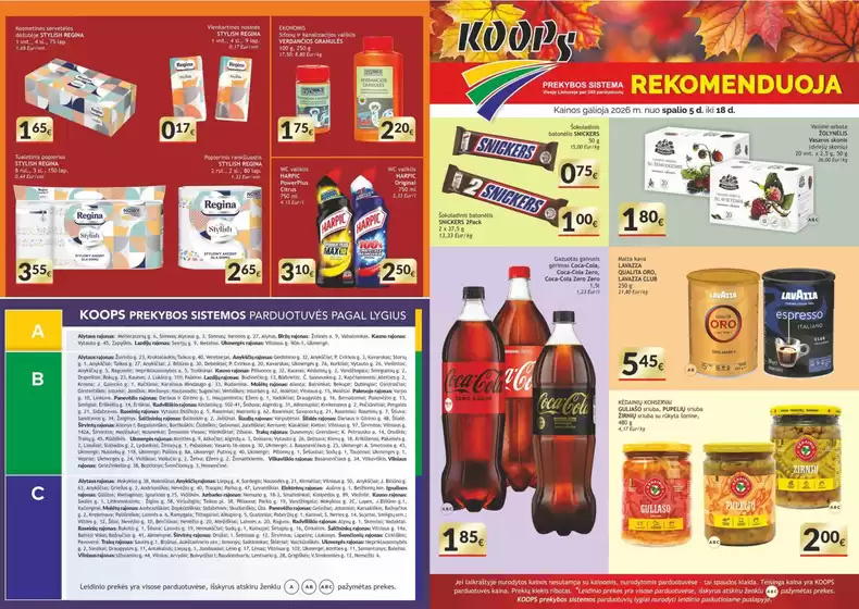 KOOPS leidinys | Koops katalogas | 2026-10-05T00:00:00.000Z - 2026-10-18T00:00:00.000Z