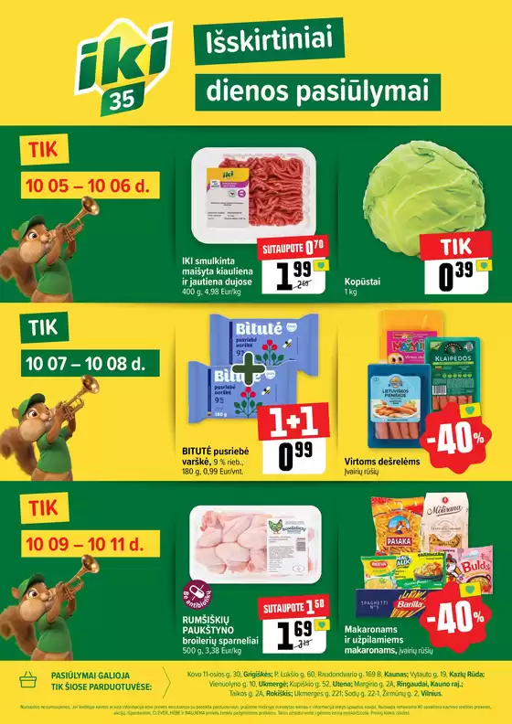 IKI leidinys | A4 Dienos pasiulymu palaikymas W41 Stotis Vilnius Ringaudai | 2026-10-05T00:00:00.000Z - 2026-10-11T00:00:00.000Z