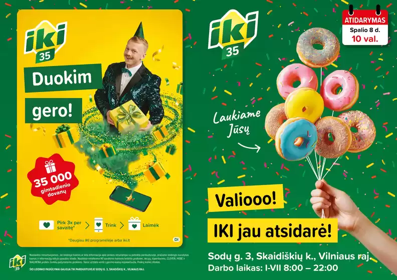 IKI leidinys | A3 Skaidiskes spurgos W41 | 2026-10-08T00:00:00.000Z - 2026-10-11T00:00:00.000Z