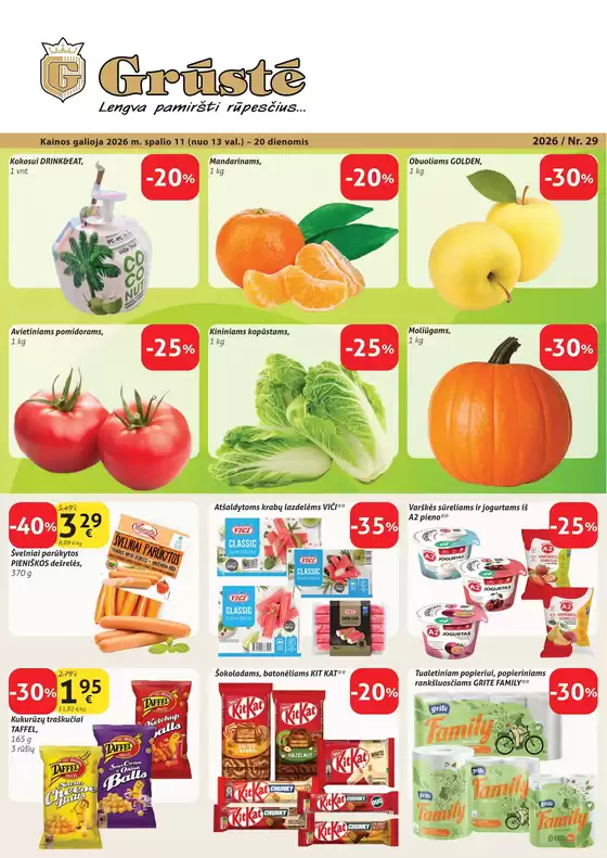 Grūstė leidinys mieste Plungė | Leidinys Nr. 27 2026.10.11-10.20 | 2026-10-11T00:00:00.000Z - 2026-10-20T00:00:00.000Z