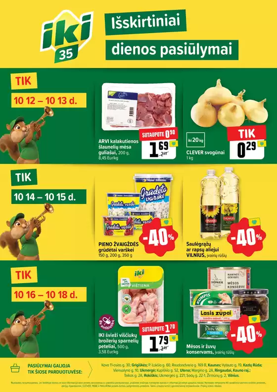 IKI leidinys | A4 Dienos pasiulymu palaikymas Stotis Vilnius Ringaudai B42 | 2026-10-12T00:00:00.000Z - 2026-10-18T00:00:00.000Z