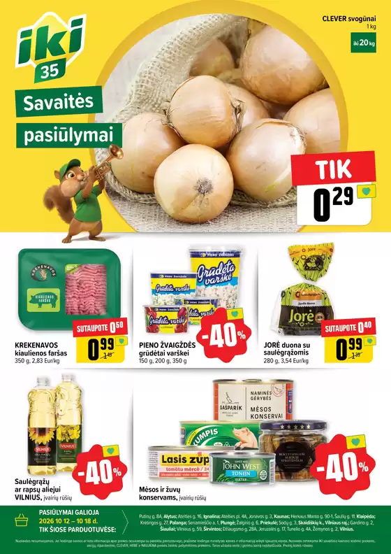 IKI leidinys | A4 Bendras palaikymas Gausa Dainai Lituanica Universitetas Zemyna B42 | 2026-10-12T00:00:00.000Z - 2026-10-18T00:00:00.000Z