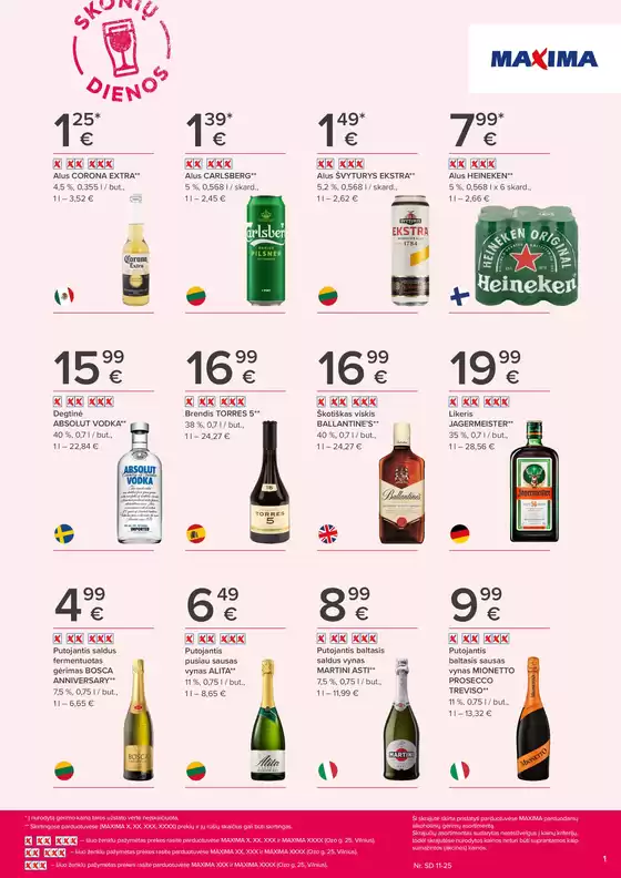 MAXIMA leidinys mieste Visinčios k. | Skoniu dienos 44 46 | 2026-11-11T00:00:00.000Z - 2026-11-25T00:00:00.000Z