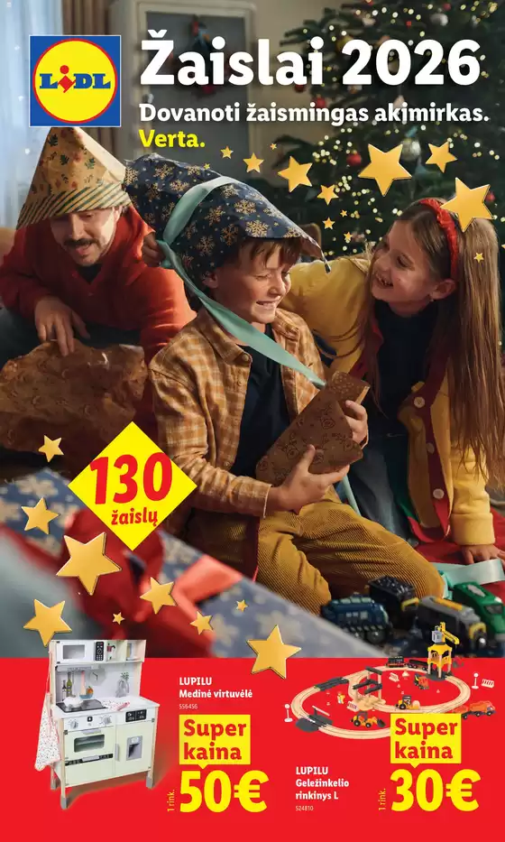 LIDL leidinys mieste Určiniškės k. | Dovanoti žaismingas akimirkas verta | 2026-11-02T00:00:00.000Z - 2026-12-27T00:00:00.000Z