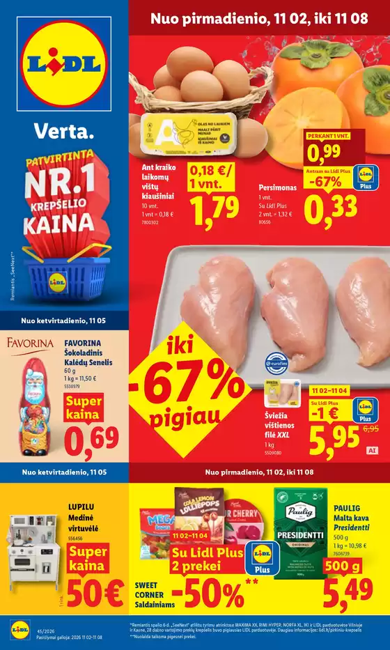 LIDL leidinys mieste Určiniškės k. | Nuo lapkričio 2 d. | 2026-11-02T00:00:00.000Z - 2026-11-08T00:00:00.000Z