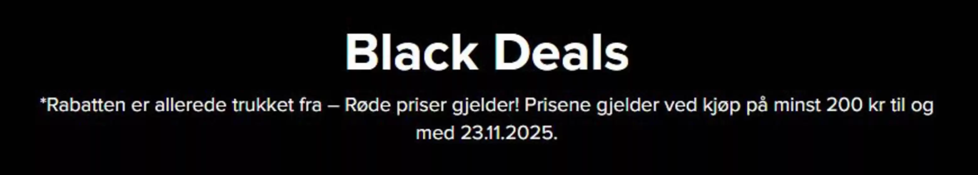 Cellbes-katalog i Trondheim | Black Deals | 2025-11-18T00:00:00.000Z - 2025-11-23T00:00:00.000Z
