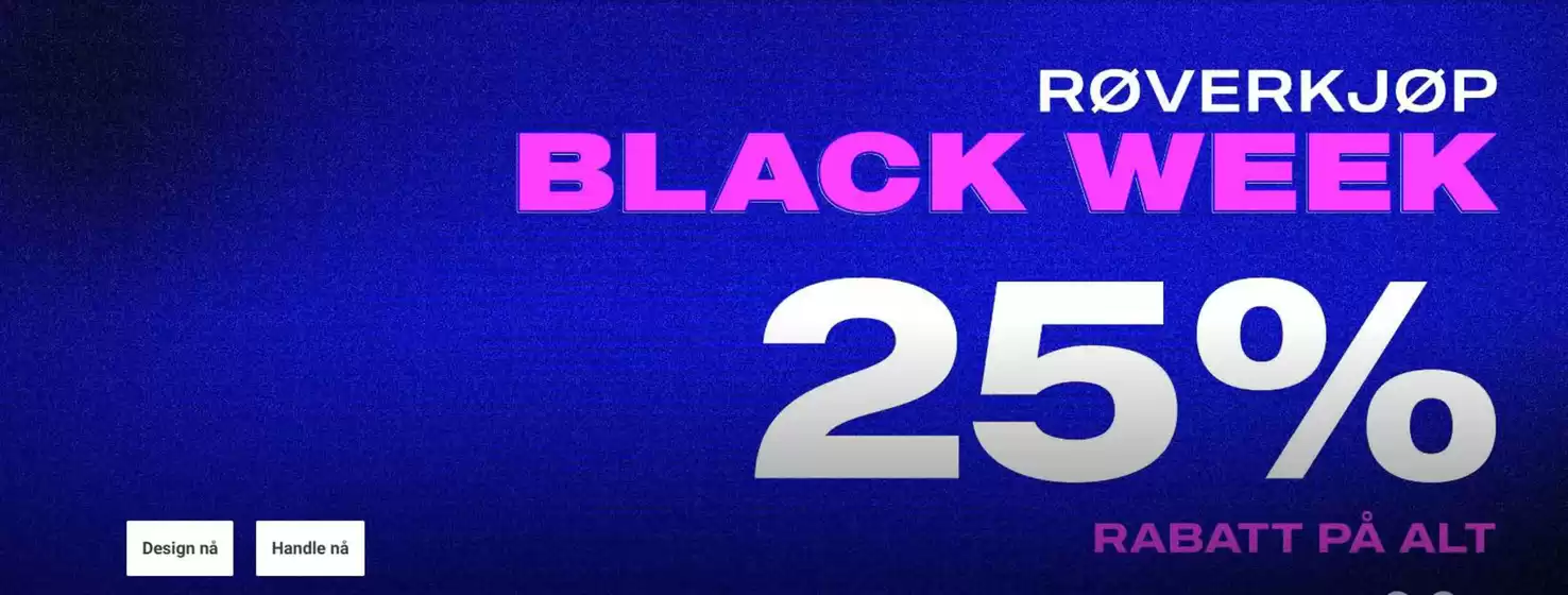 Spreadshirt-katalog i Trondheim | Black Week 25% | 2025-11-18T00:00:00.000Z - 2025-12-02T00:00:00.000Z