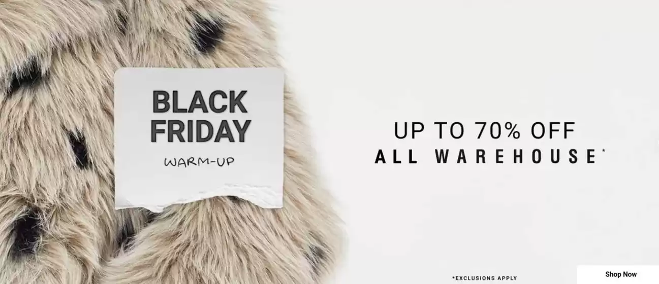 Warehouse -katalog i Trondheim | Black Friday | 2025-11-18T00:00:00.000Z - 2025-12-02T00:00:00.000Z