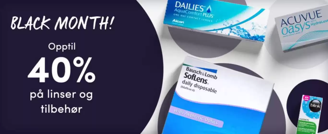 Lenson-katalog i Trondheim | Black Month 40% | 2025-11-18T00:00:00.000Z - 2025-12-02T00:00:00.000Z